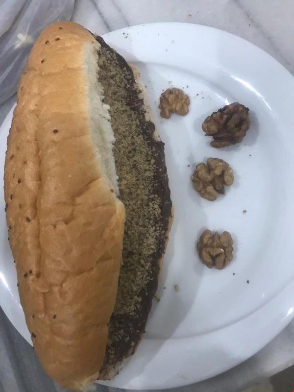 Çikolatalı Cevizli Sandviç